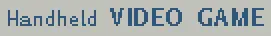 Handheld Video Game logo