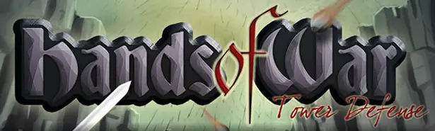Hands of War Tower Defense logo