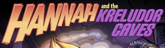 Hannah and the Kreludor Caves logo