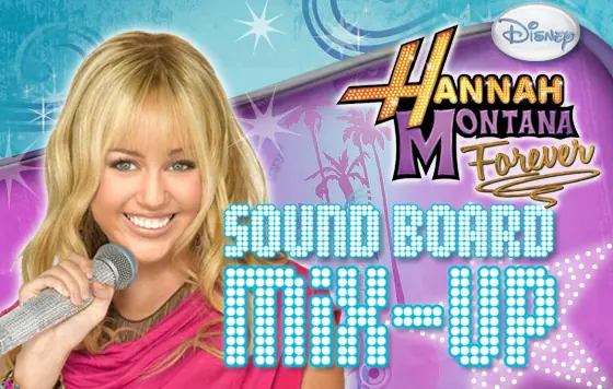Hannah Montana Forever: Sound Board Mix-Up logo