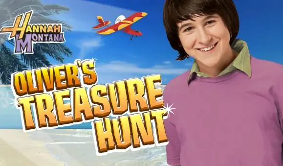 Hannah Montana: Oliver's Treasure Hunt logo