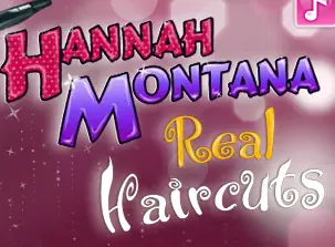 Hannah Montana Real Haircuts logo