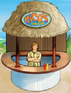 Hannah Montana: Rico's Surf Shop Challenge logo