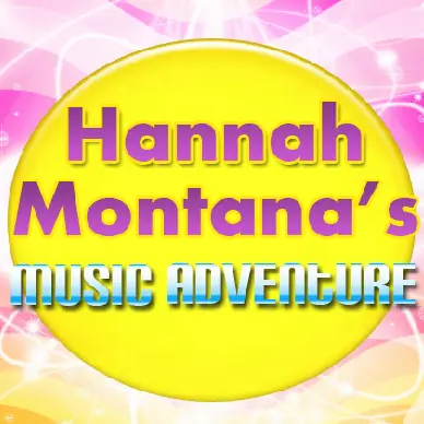 Hannah Montana's Music Adventure logo