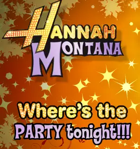 Hannah Montana: Where's The PARTY Tonight!!! logo