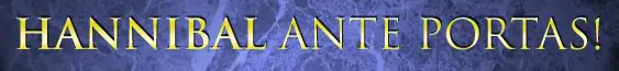 Hannibal Ante Portas! logo