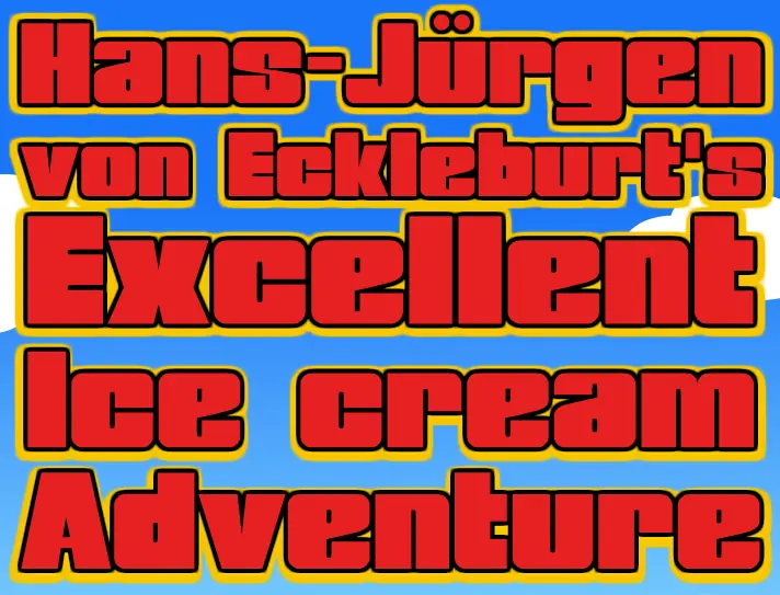 Hans-Jürgen von Eckleburt's Excellent Ice cream Adventure logo