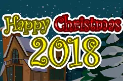 Happy Christmas 2018 Escape logo