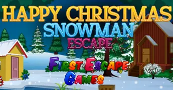 Happy Christmas Snowman Escape logo