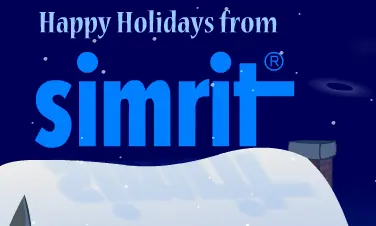 Happy Holidays from Simrit logo