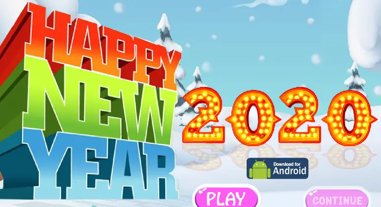 Happy New Year 2020 logo