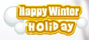 Happy Winter Holiday logo