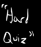 Hard quiz logo