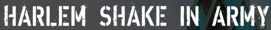 Harlem Shake in Army logo