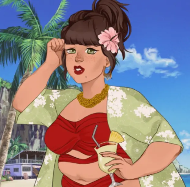 Hashtag Beachday Dress Up Game logo