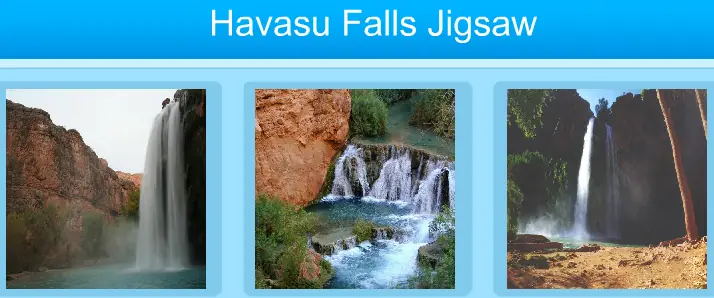 Havasu Falls Jigsaw logo