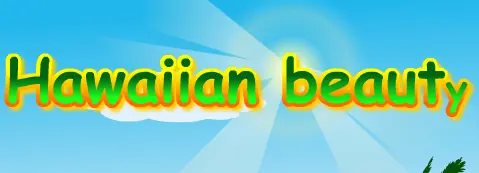 Hawaiian beauty logo