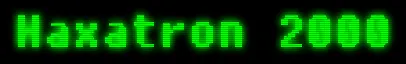 Haxatron 2000 logo