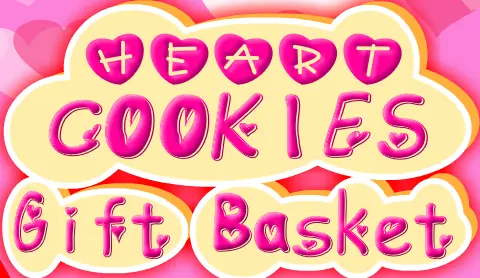 Heart Cookies Gift Basket logo