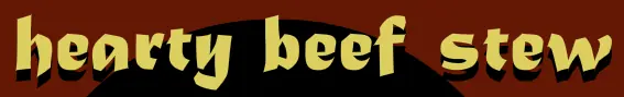 Hearty Beef Stew logo