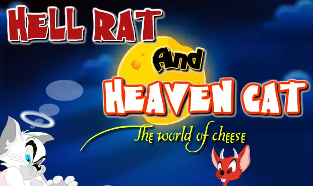 Hell Rat and Heaven Cat: The World of Cheese logo