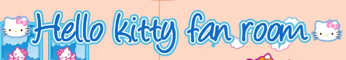 Hello Kitty Fan Room logo