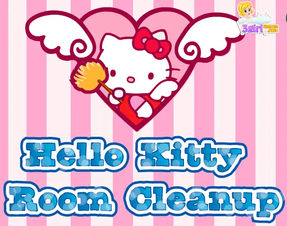 Hello Kitty Room Cleanup logo