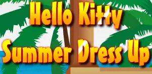 Hello Kitty Summer Dress Up logo