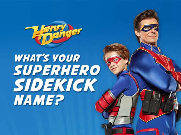 Henry Danger: What's Your Superhero Sidekick Name? logo