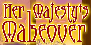 Her Majesty's Makeover logo