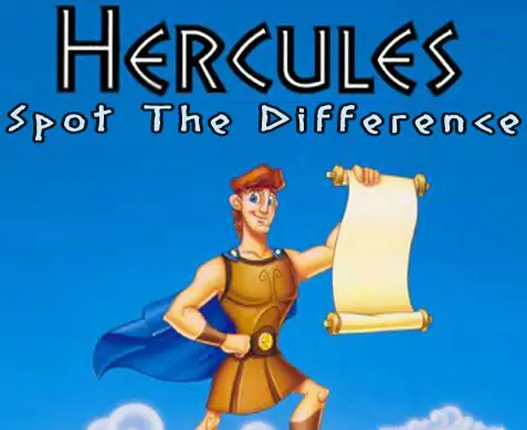 Hercules - Spot the Difference logo