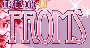 Here's the Proms logo