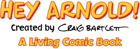 Hey Arnold! A Living Comic Book logo