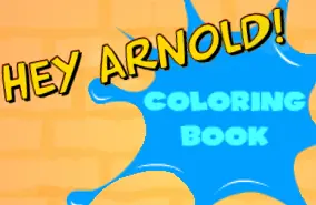 Hey Arnold! Coloring Book logo
