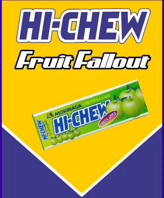 Hi-Chew Fruit Fallout logo