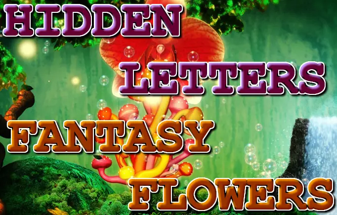 Hidden Letters - Fantasy Flowers logo