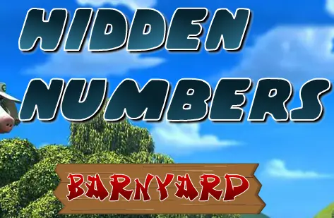 Hidden Numbers - Barnyard logo