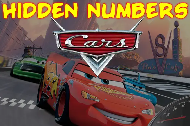 Hidden Numbers: Cars logo