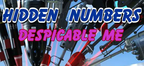 Hidden Numbers: Despicable Me logo