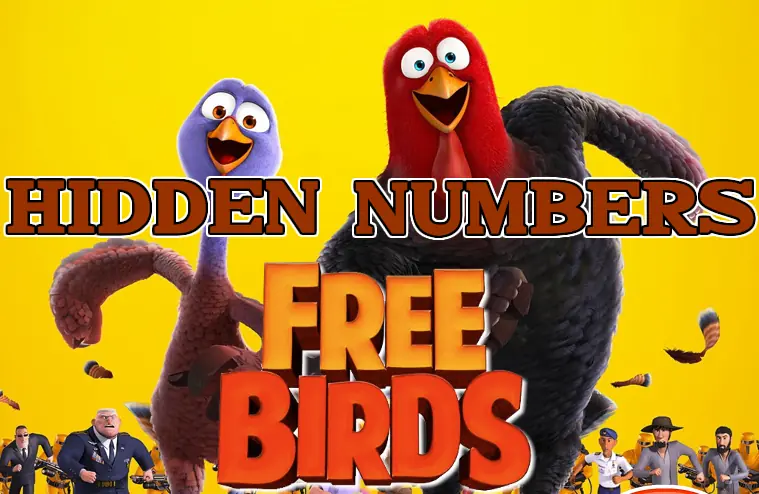 Hidden Numbers - Free Birds logo