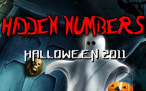 Hidden Numbers Halloween 2011 logo