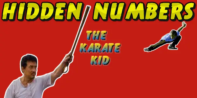 Hidden Numbers: The Karate Kid logo