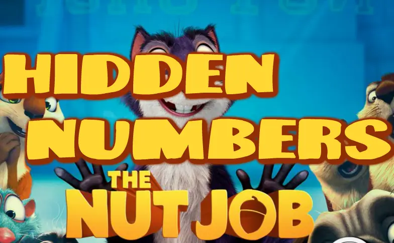 Hidden Numbers - The Nut Job logo