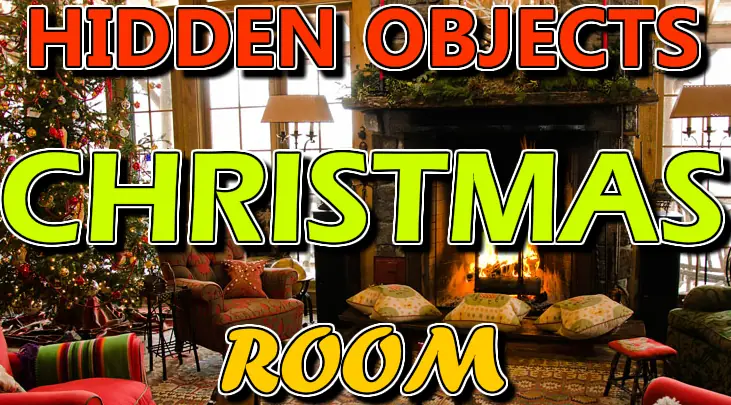Hidden Objects Christmas Room logo