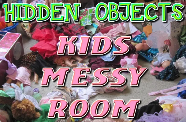 Hidden Objects - Kids Messy Room logo