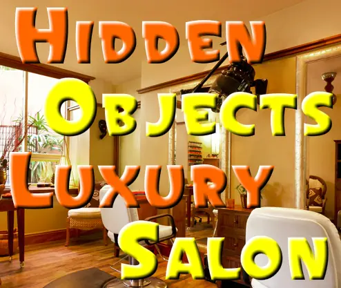 Hidden Objects - Luxury Salon logo
