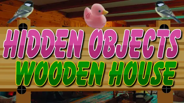 Hidden Objects: Wooden House logo