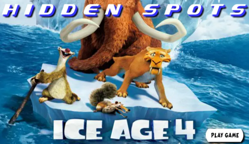 Hidden Spots Ice Age 4 logo