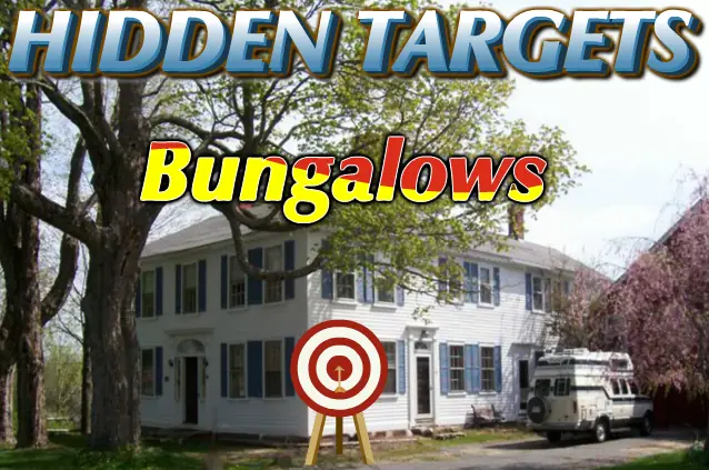 Hidden Targets: Bungalows logo