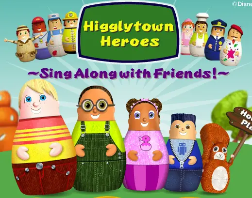 Higglytown Heroes: Sing Along with Friends! logo
